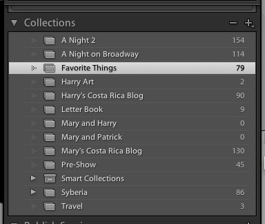 Lightroom Collections